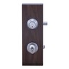 Copper Creek EKDB141SS Egg Door Knob Keyed Alike with Deadbolt