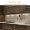 LUMILAND 6 Pcs 12-inch Led Under Cabinet Lighting Plug-in with
