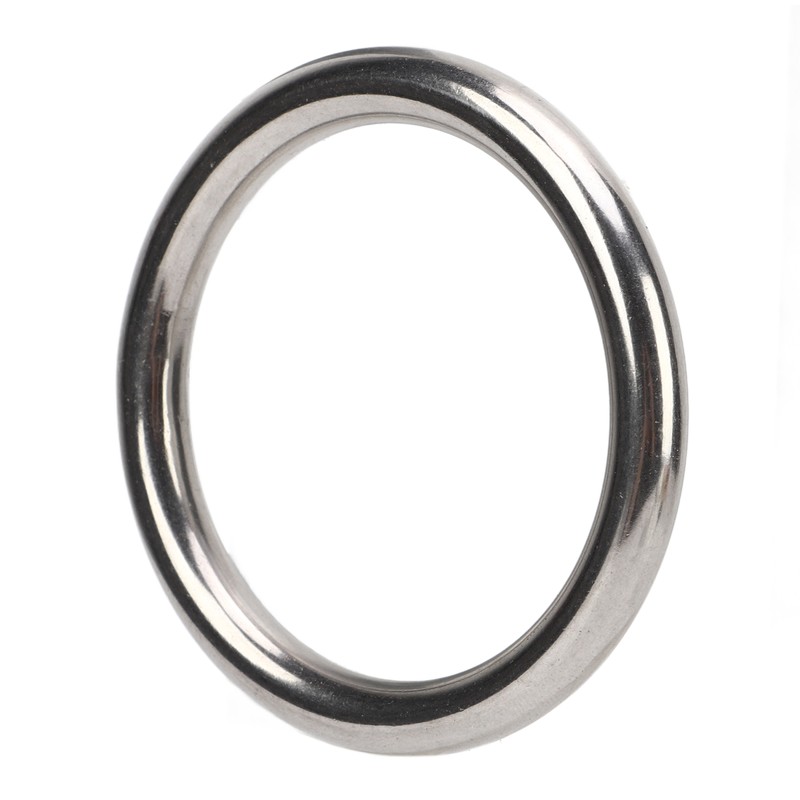7 Pcs 304 Stainless Steel Metal O Ring Waterproof Rustproof