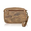 Leather Wrist Bag for Unisex Made of Cowhide Leather 21-