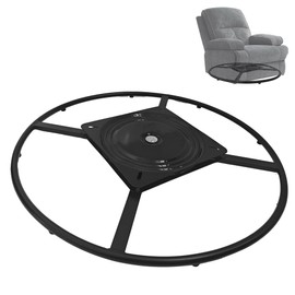 31.5 inch Recliner Swivel Ring Base Replacement with Plate,Heavy Duty Furnitures Sofa Chair Swiveling Bottom Parts (31.5 inch)
