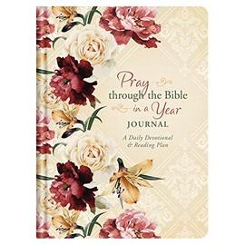 Pray through the Bible in a Year Journal: A Daily Devotional and Reading Plan