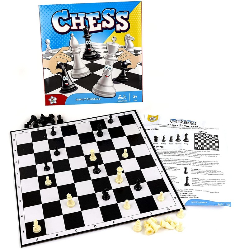 Kids Play Chess Family Classics Board Games 2 Players First