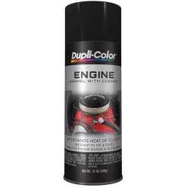 Dupli-Color Ceramic Black Gloss Spray Paint High Heat Coating Engine Enamel Caliper Brake