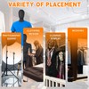 Male Mannequin Dress Form Black Full Body Maniquine Model Stand