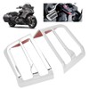 2Pcs Motorcycle Front Speaker Grille Accent Cover Trim Replacement for