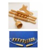 MADEROTERAPIA Kit 6 Piezas Maderos Maderoterapia Rodillos Reductivos