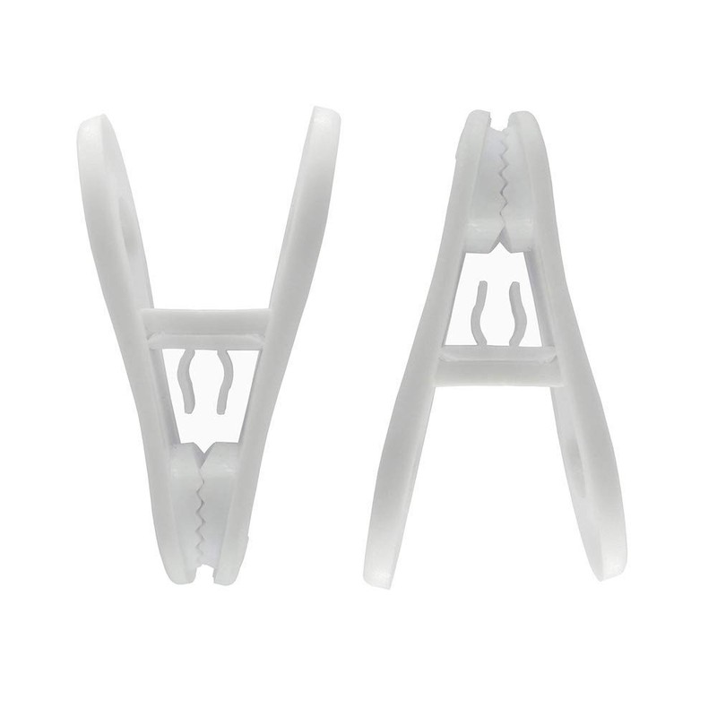 Quadow Hanger Clips 30 Pack, Multi-Purpose Hanger Clips for Hangers,