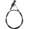 Chamixx 22'' Hood Cable 54010-0026 54010-0600 54010-0131 Compatible with Kawasaki