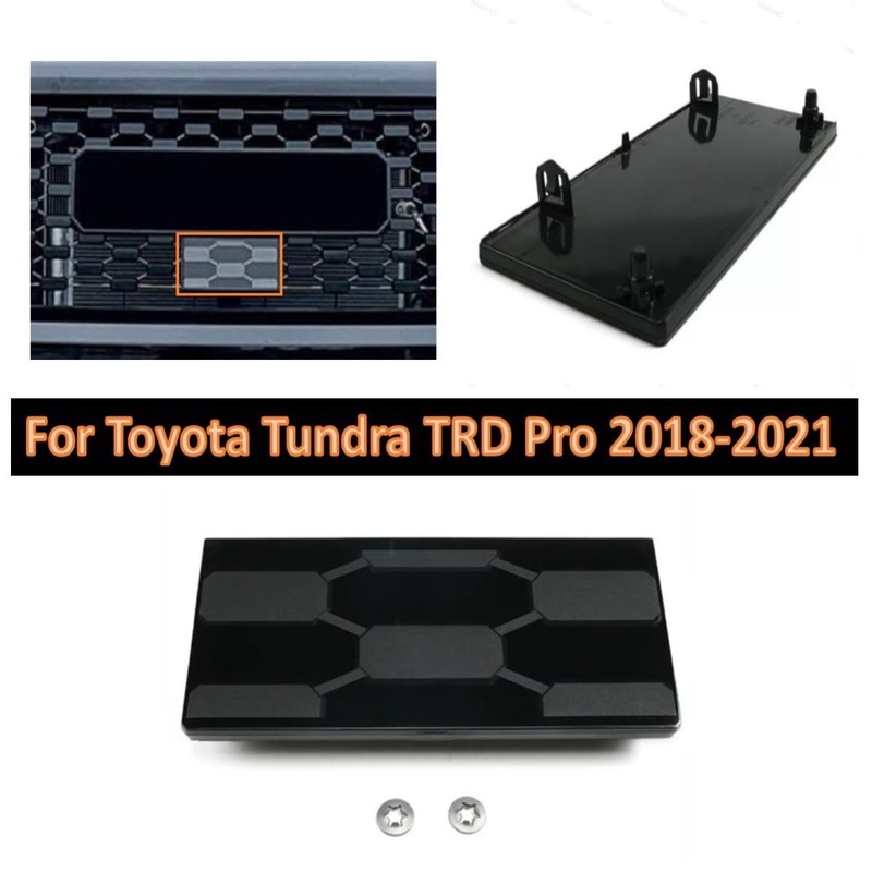 Ezmech Grille Garnish Sensor Cover Compatible With Toyota Tundra TRD
