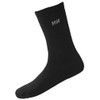 Helly Hansen Unisex Everyday Wool 2pk Socks, Black, 44 UK