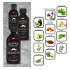 Kit Hidratante De Bergamota Para Cabello Barba Y Bigote