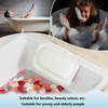 Lcvasvuz 1 Pcs Luxury Bath Pillow with Non Slip Suction
