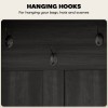 3-in-1 Hall Tree with Shoe Storage, Coat Rack with Bench,