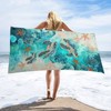 GANMP Underwater Sea Turtle Beach Towel 30" x 60" Microfiber