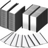 Gueevin 200 Pcs Magnetic Label Holders Bulk 4 x 2
