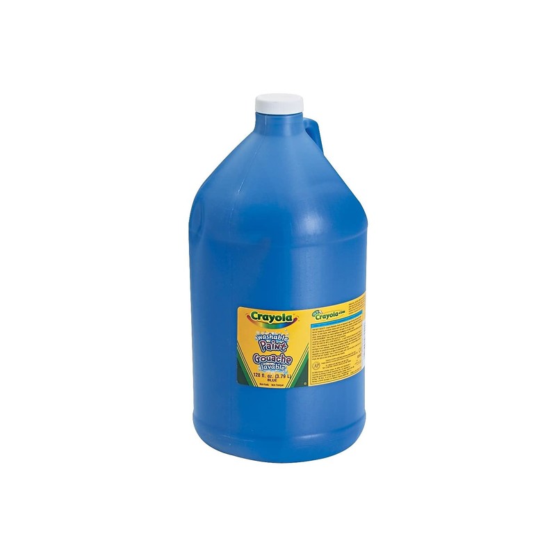 Crayola 542128042 Washable Paint, Blue, 1 gal