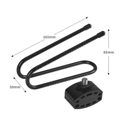 BESNIN bike seat shock absorber Hock Absorbent Saddle Spring Seat Shock Absorber Universal Bike Saddles Shock Absorber for City Bikes AL6061 withstand 120kg MAX