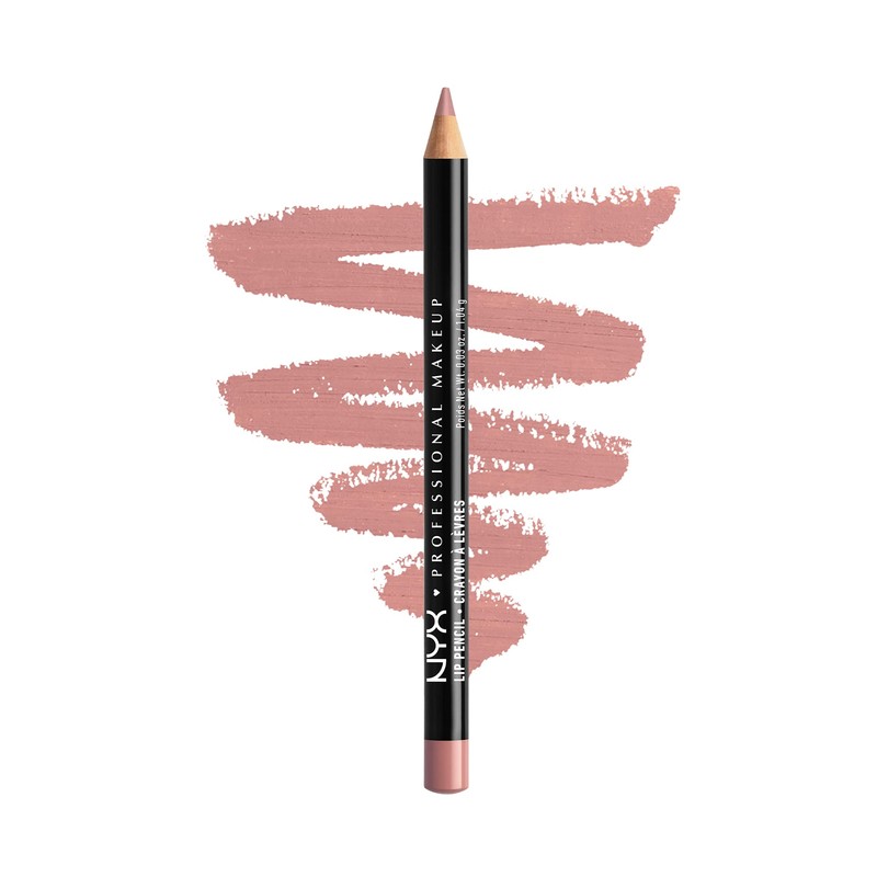 NYX PROFESSIONAL MAKEUP Slim Lip Pencil, Pale Pink, 0.03 Ounce
