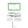 sourcing map 10 Set Carriage Bolts and Nuts Kit, 5/16"-18x3"