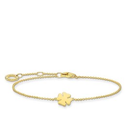 Thomas Sabo A1990 Clover Leaf Bracelet 925 Sterling Silver, Sterling Silver, Not applicable