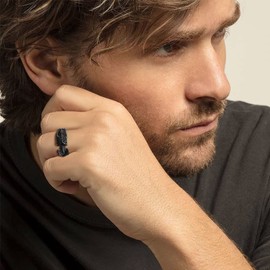 U7 Gothic Skull Ring Stainless Steel / 18 Carat Gold-Plated Skull / Prajna Mask Statement Ring Biker Hip Hop Roker Rings Fashion Jewellery Accessory for Men Boys Size 54 to 72, Stainless Steel, No