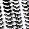 Pooplunch False Eyelashes 20 Pairs Fluffy Volume Cat Eye Lash
