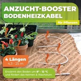 Bio Green rearing products heating cable, white