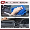 HEROFFIX Dashboard Dash Cover for Q7 2017-2020 Interior Dashboard Mat