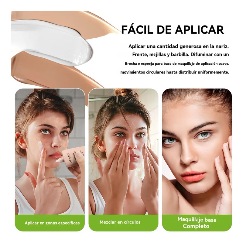 Base De Maquillaje Mágica Que Se Adapta Al Tono De