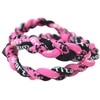 18" Digital Camo Tornado Necklace - Pink Black w/Case