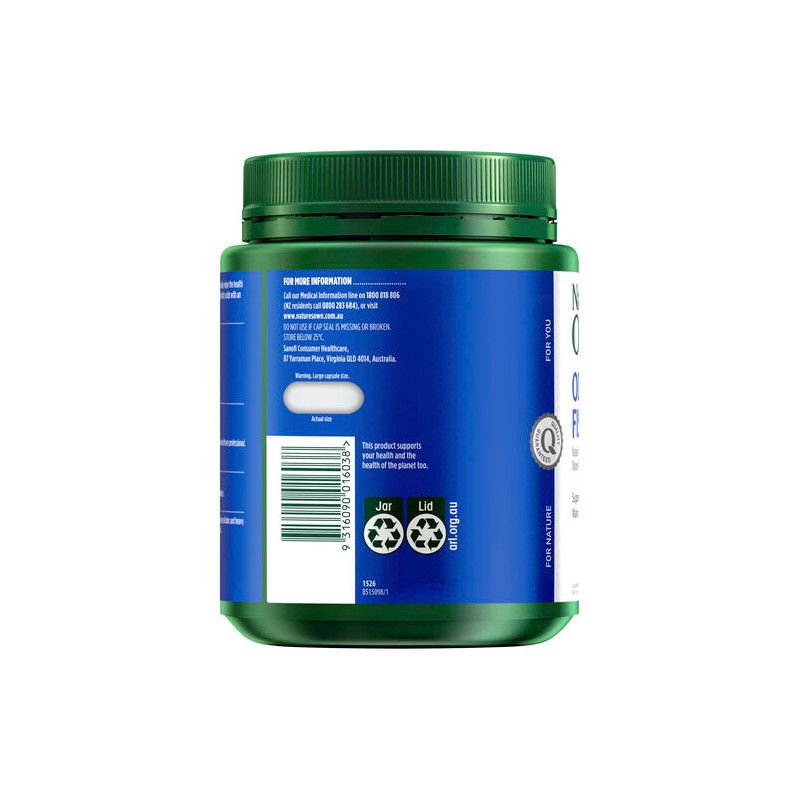 Nature's Own Odourless Fish Oil 1500Mg 400 Capsules