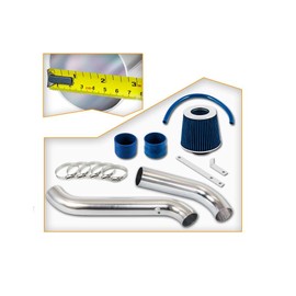 High Performance Parts Cold Air Intake Kit & Blue Filter Combo Compatible for Honda 94-02 Accord / 97-01 Prelude 2.2L/2.3L I4