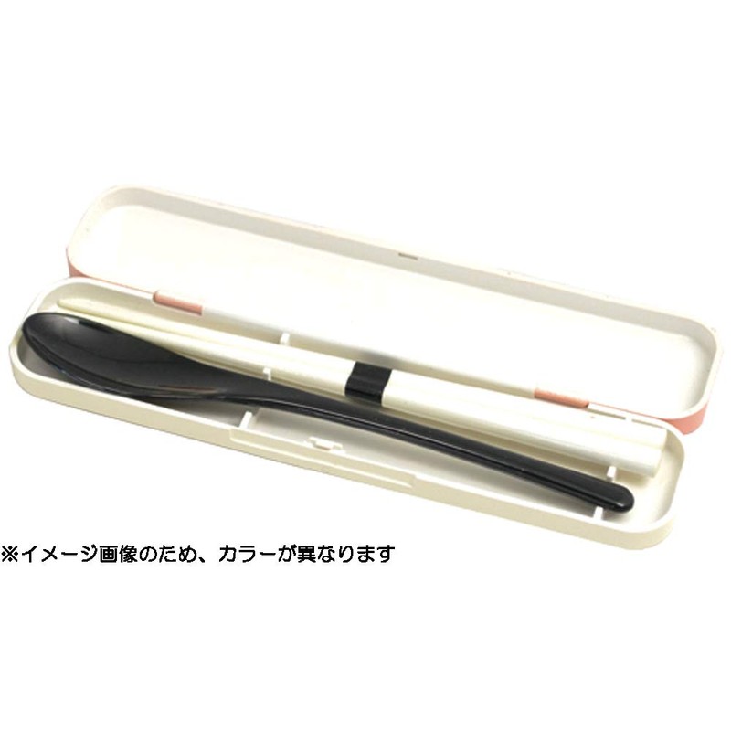 Ippinsha 41557-7 CAT'S Whiskers Cutlery Green Chopsticks Spoon Set