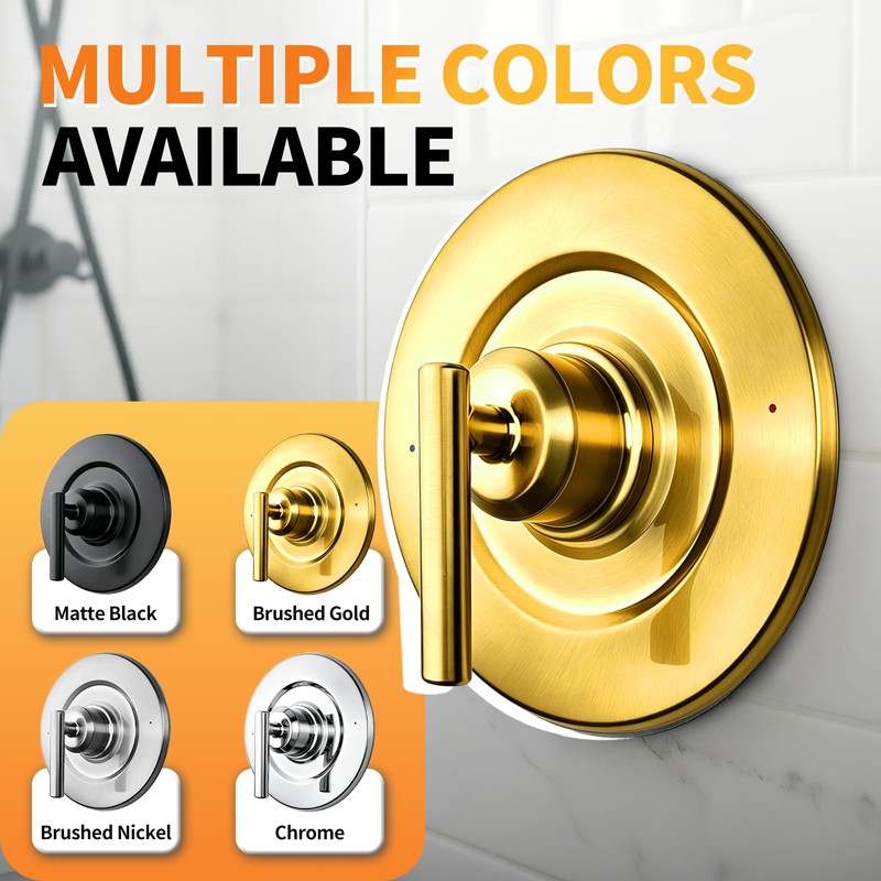 Replacement Trim Kit Compatible with Moen T2901BG, Brushed Gold