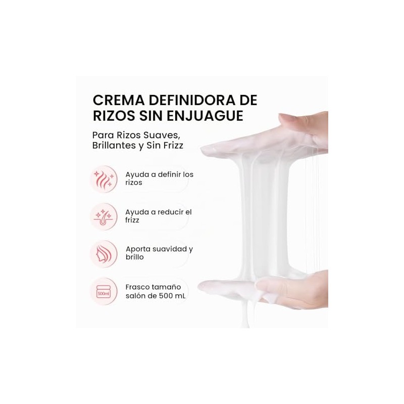 Karseell Crema Definidora de Rizos, 16.9floz