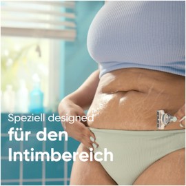 Gillette Venus Gillette Venus Damenrasierer für den Intimbereich, 8 Ersatzklingen