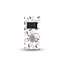 MightySkins Carbon Fiber Skin Compatible with Ring Video Doorbell (2nd Generation) - Raining Cats | Protective, Durable Textured Carbon Fiber Finish | Easy to Apply