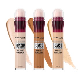 Maybelline Kit Instant Age Rewind | 3 Correctores faciales | Colores Fair,Tan & Light| Borra ojeras y líneas finas, cubre imperfecciones, contornea e ilumina y hasta 12hrs de uso hidratante