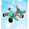 DolliBu Lying Grey Donkey Doctor Plush Toy - Super Soft