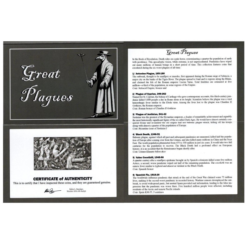 Coins of the Great Plagues Box Set Collection – Seleucid,