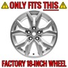 Auto Reflections Set of 4 18" 10 Spoke Wheel Skins