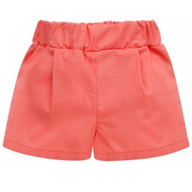 Pinokio Baby Girls' Wooven Shorts, Pink Summer Garden