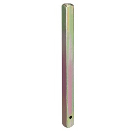DTGN 100mmx10mm(LxT) Door Knob Spindle - 1Pack - Good for Most Mortise Type Door Knobs - Iron Square Drive System Spindle Replacement Door Handle Parts - Golden