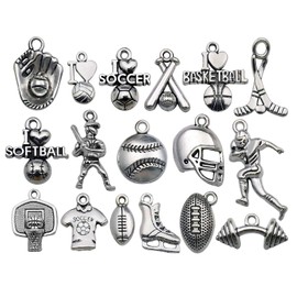 WOCRAFT Mayorista Lotes a granel Charms para la fabricación de joyas mezcladas de plata tibetana de metal colgantes DIY para la fabricación de joyas collar pulsera y manualidades