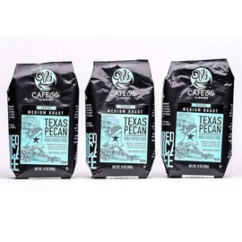 HEB Cafe Ole Ground Coffee 12oz Bag (Pack of 3) (Texas Pecan)