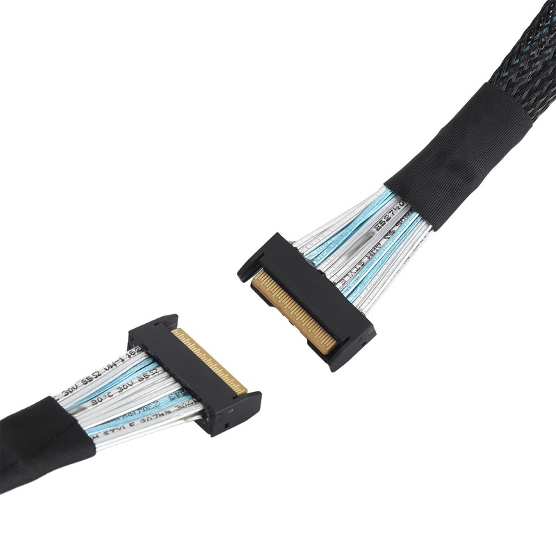 Server Data Transfer Cable Slim SAS MCIO 74P TO MCIO