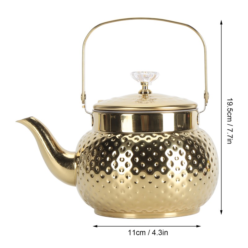 Stovetop Tea Kettle Stainless Steel Stove Teapot with Infuser for