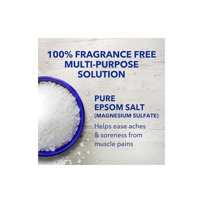 Dr Teals Unscented Epsom Salt, 1.8kg.
