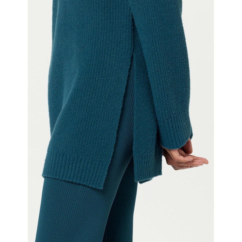 The Drop Grayson Super Soft Drop Shoulder Turtleneck Sweater, Legion